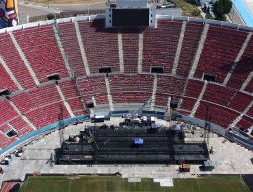 Trabajador falleció mientras desmontaba el escenario de los conciertos de Iron Maiden en el Estadio Nacional