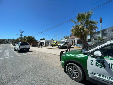 Bebé de 10 meses resultó herido de bala y su madre atropellada durante altercado familiar en Tongoy