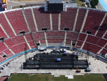 Indagan eventual negligencia en muerte de trabajador en escenario de concierto de Iron Maiden en Estadio Nacional