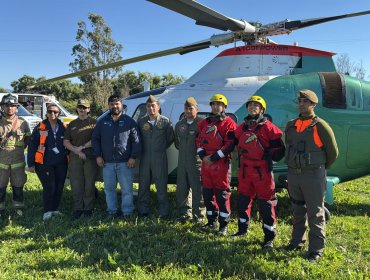 Cinco personas son arrastradas en La Cruz por caudal del río Aconcagua en el sector de Lo Rojas