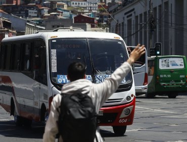 Gran Valparaíso: Tarifas de buses subirán $10 a partir del 9 de diciembre