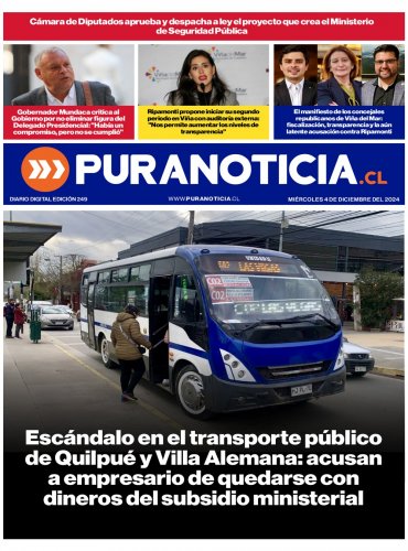 Edición 249 Miércoles 4 de Diciembre del 2024