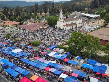 Conozca los cortes y desvíos de tránsito que habrá este fin de semana en la ruta 68 por peregrinación a Lo Vásquez