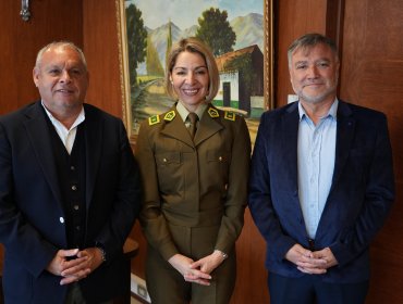 Gobierno Regional, Delegación y Carabineros de Valparaíso articulan trabajo conjunto en materia de seguridad pública