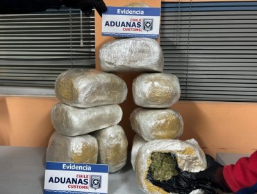 Cinco detenidos en Macrozona Norte tras intensas fiscalizaciones de Aduanas por tráfico de drogas