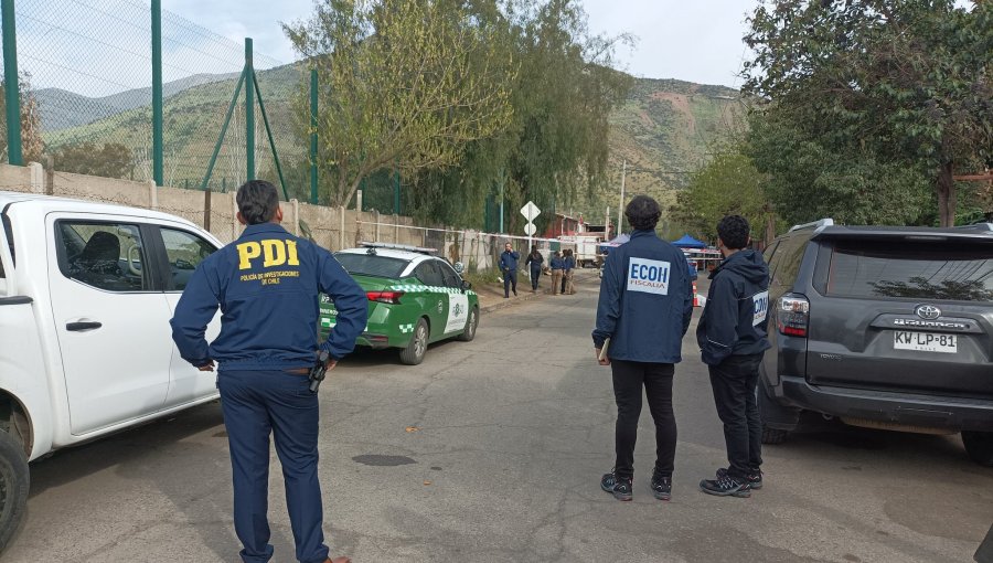 Investigan homicidio de un hombre que fue atacado con un arma cortante tras una discusión en Limache