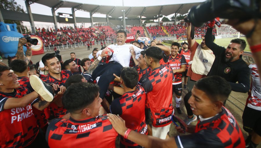 Técnico del ascendido Limache Víctor Rivero: "Queremos competir en Primera División"