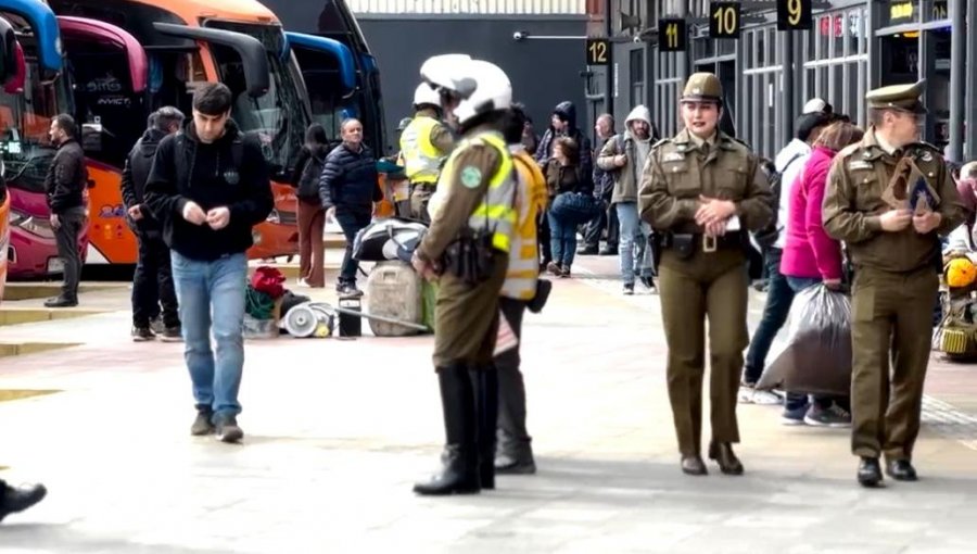 Carabineros lidera reunión de seguridad para fortalecer la seguridad en el sector del Rodoviario de Valparaíso