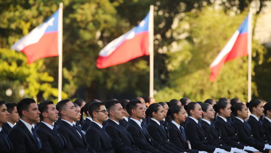 Presidente Boric participó de la ceremonia de graduación de aspirantes de la Policía de Investigaciones