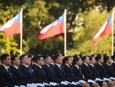 Presidente Boric participó de la ceremonia de graduación de aspirantes de la Policía de Investigaciones