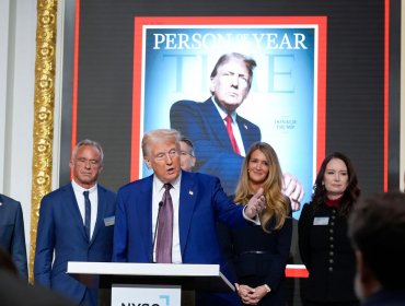 Revista Time nombra por segunda vez a Donald Trump como la "Persona del Año"