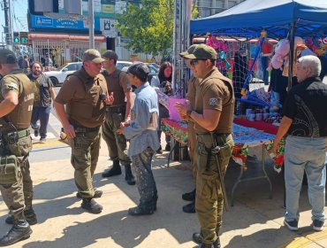 «Ronda Impacto» en el plan de Valparaíso deja tres personas detenidas y 80 controles