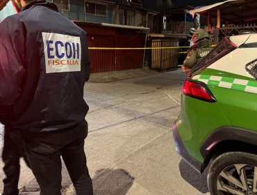 Investigan homicidio en La Pintana tras ataque con armas de fuego