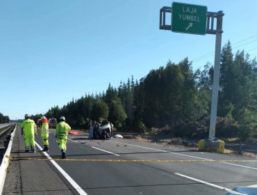 Fatal accidente en la ruta 5 sur a la altura de Cabrero: Mueren 5 personas incluido un menor