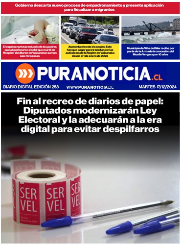 Edición 258 Martes 17 de Diciembre del 2024