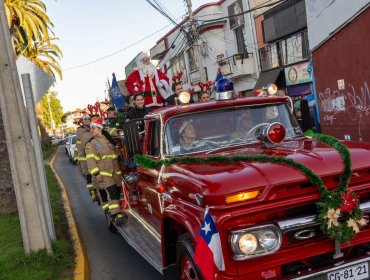 Más de mil personas asistieron a la inauguración del regreso del tradicional pesebre y árbol navideño en Quilpué