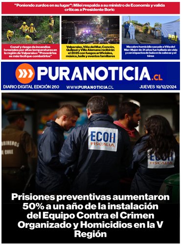 Edición 260 Jueves 19 de Diciembre del 2024