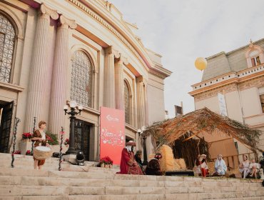 Viña iniciará actividades navideñas con Pesebre Humano en frontis del Teatro Municipal