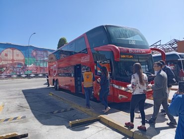 Autoridades fiscalizaron los servicios de buses interurbanos en el Rodoviario de Valparaíso