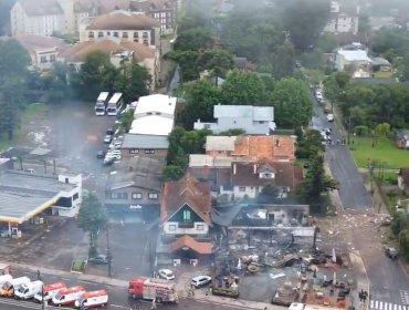 Avioneta cae en zona poblada de Brasil llamada Río Grande: No hay sobrevivientes