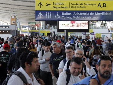 Aeropuerto de Santiago registró más de 2 millones de pasajeros en noviembre