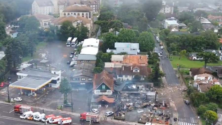 Avioneta cae en zona poblada de Brasil llamada Río Grande: No hay sobrevivientes