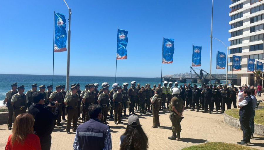 45 detenidos en operativos «Ronda Impacto» del fin de semana en la región de Valparaíso