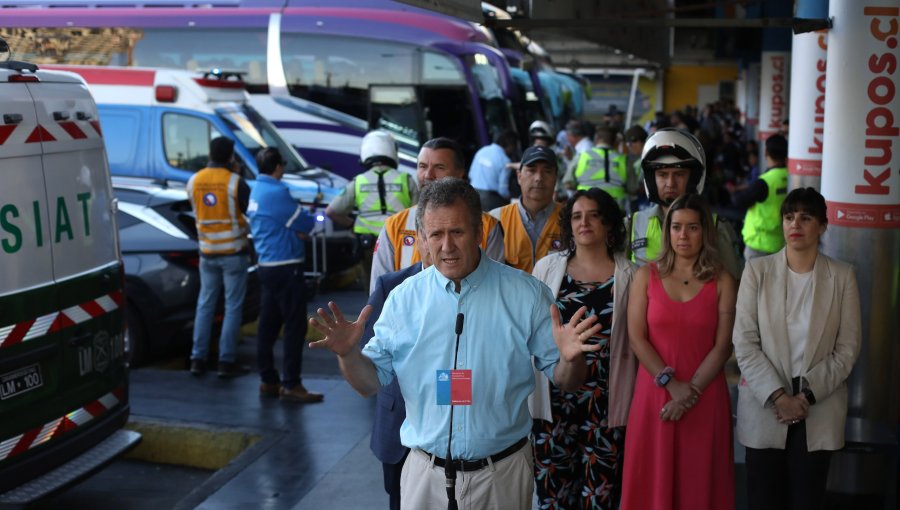 Más de 18.000 buses interurbanos saldrán de la Región Metropolitana entre el 19 y 31 de diciembre