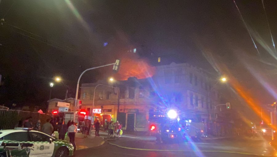 PDI detiene a presunta culpable de iniciar incendio en Valparaíso que dejó un fallecido en la madrugada de Navidad