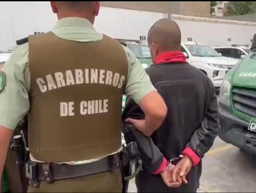 Capturan a uno de los involucrados en feroz ataque a balazos contra departamento en Viña: tendría rencillas con morador informal