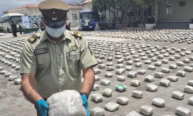 Carabineros incauta el cargamento de droga más grande registrado en Antofagasta: Más de 2 mil kilos de marihuana