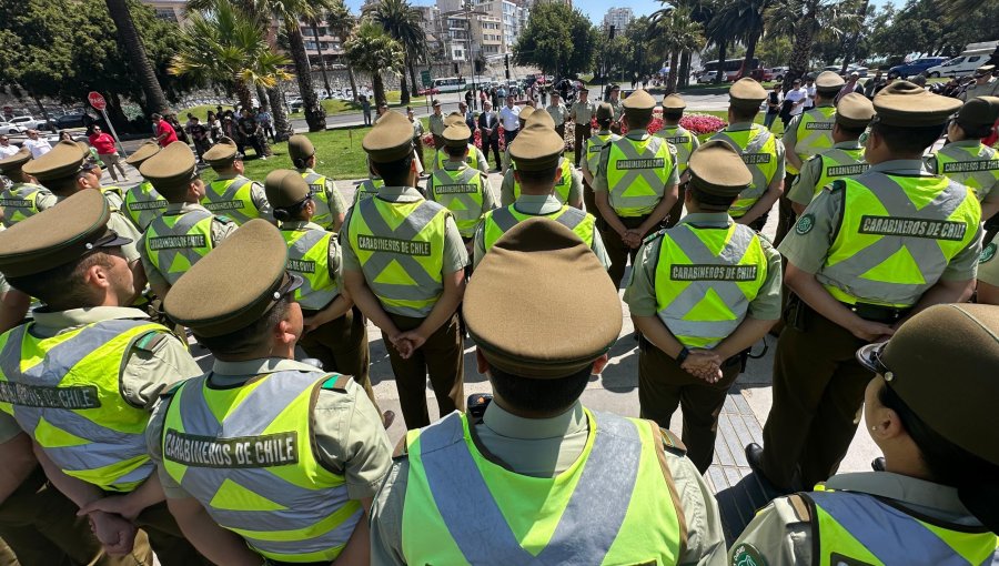 Carabineros dio inicio al plan «Verano Seguro» presentando a la nueva dotación que reforzará la seguridad en la V Región