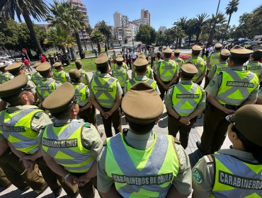 Carabineros dio inicio al plan «Verano Seguro» presentando a la nueva dotación que reforzará la seguridad en la V Región