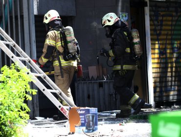 Un lesionado deja explosión por acumulación de gas en una vivienda de Viña del Mar