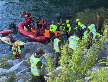 Encuentran cuerpos de hermanos que se lanzaron al río Ñuble para rescatar a su madre