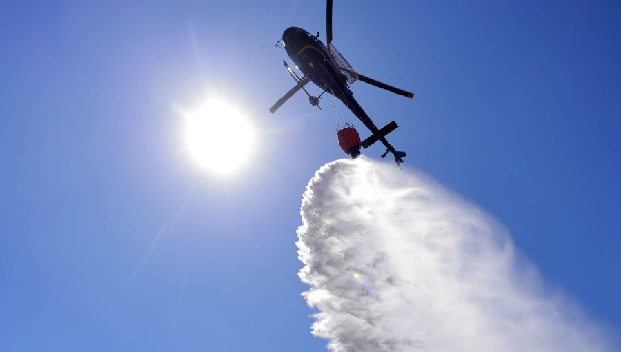 Cancelan la Alerta Amarilla para la comuna de San Antonio tras control de incendio forestal en sector Leyda