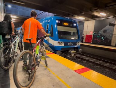 Tren Limache-Puerto permitirá ingreso de bicicletas las tardes del primer martes de enero y febrero