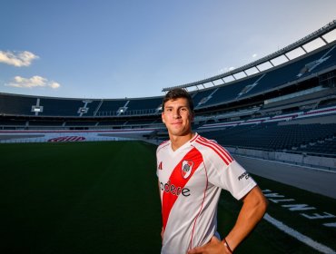 Gonzalo Tapia fue oficializado como refuerzo de River Plate y vivirá su primera experiencia en el extranjero