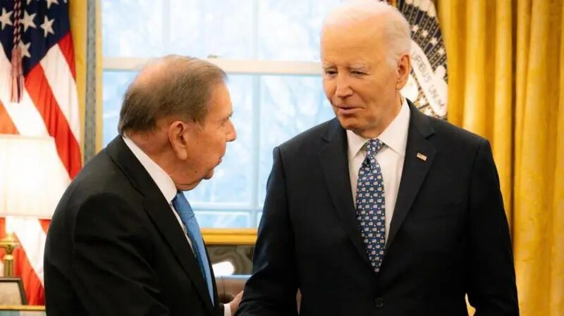 Edmundo González se reúne con Joe Biden en la Casa Blanca a pocos días de la toma de posesión de Maduro en Venezuela