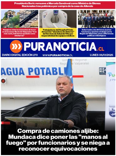 Edición 270 Lunes 06 de Enero del 2025