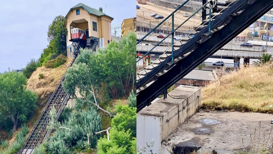 Pasajeros vivieron momentos de terror en el ascensor Barón de Valparaíso: "Con más vuelo, habríamos quedado como chicharras"