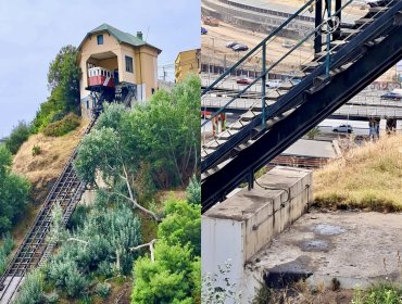 Pasajeros vivieron momentos de terror en el ascensor Barón de Valparaíso: "Con más vuelo, habríamos quedado como chicharras"