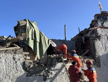 Un centenar de personas fallecidas deja terremoto de magnitud 6,8° en el Tíbet