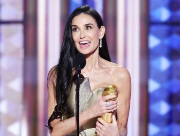 El potente discurso de Demi Moore al triunfar en los Globos de Oro por su papel en 'The Substance'