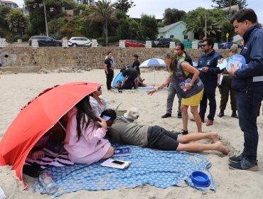 Invitan a veraneantes a prevenir y protegerse en esta temporada de verano en la región de Valparaíso