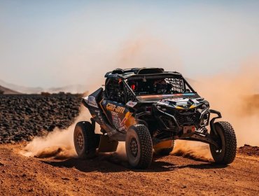 Francisco "Chaleco" López fue el más rápido y se quedó con la quinta etapa en los SSV del Rally Dakar