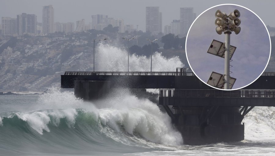 Sistema Nacional de Alerta Temprana de Tsunamis contempla 141 sirenas y un centro de control en la región de Valparaíso