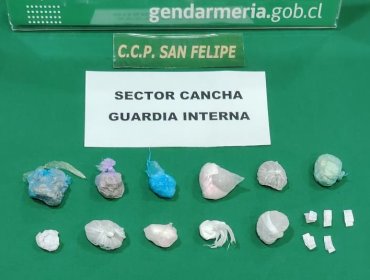 Mujer fue detenida por ingresar droga a la cárcel de San Felipe: fue seguida por las cámaras de la unidad penal