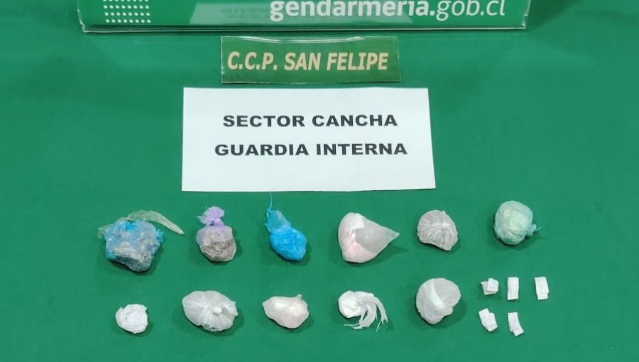 Mujer fue detenida por ingresar droga a la cárcel de San Felipe: fue seguida por las cámaras de la unidad penal