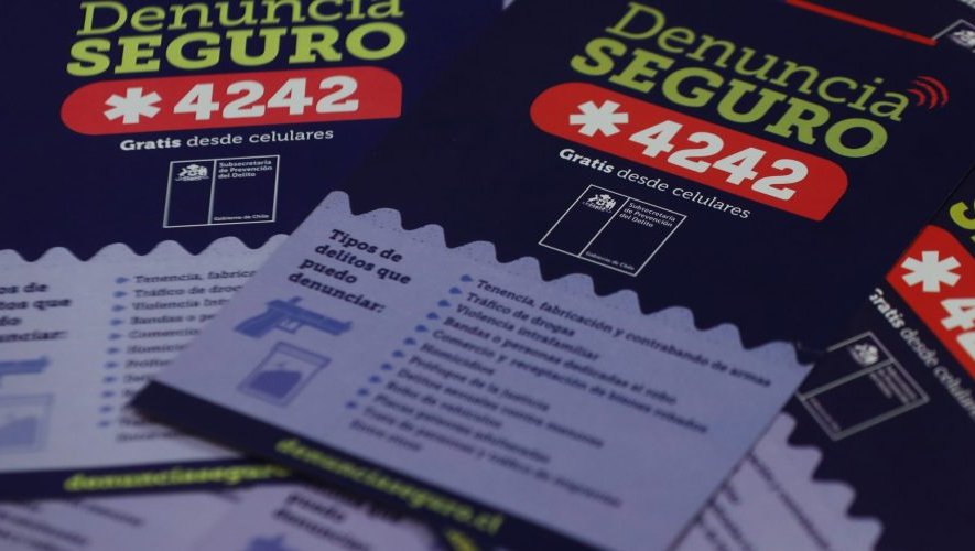 Programa «Denuncia Seguro 2024» en la región de Valparaíso: 76% de los delitos informados están relacionados a ley de drogas